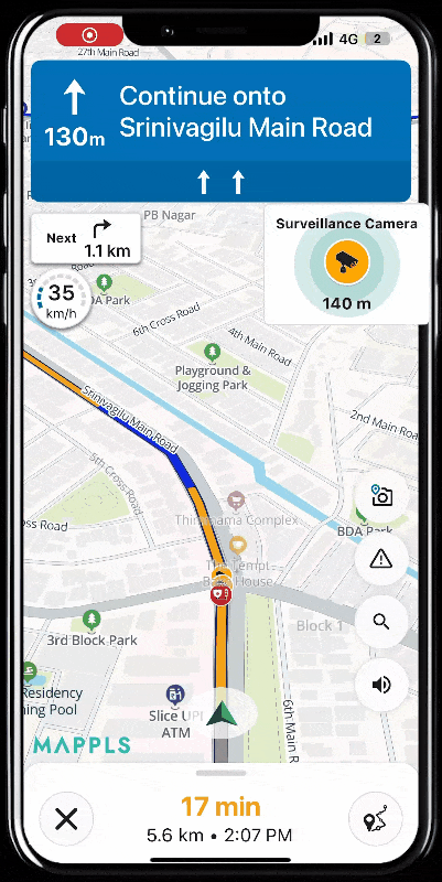 SPEED AND TRAFFIC MONITORING ALERTS