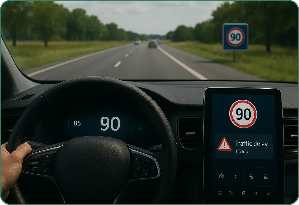 Driver-alert & Signpost